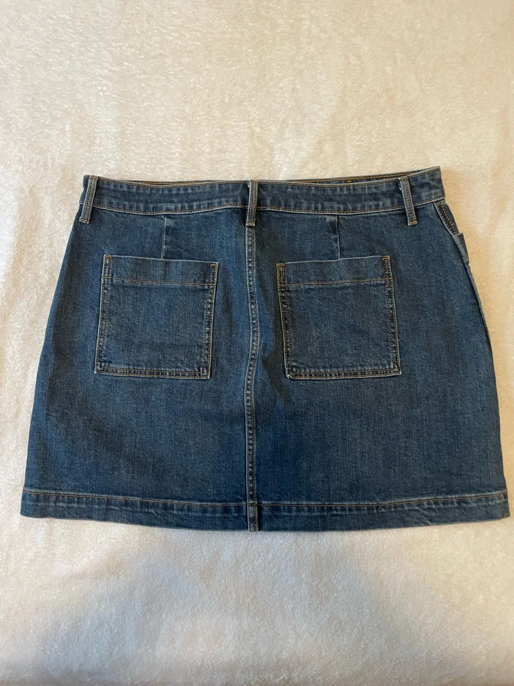Denim Mini Skirt